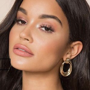 NEW 18K Gold Wrapped Triple Hoop Earrings by 8 Other Reasons